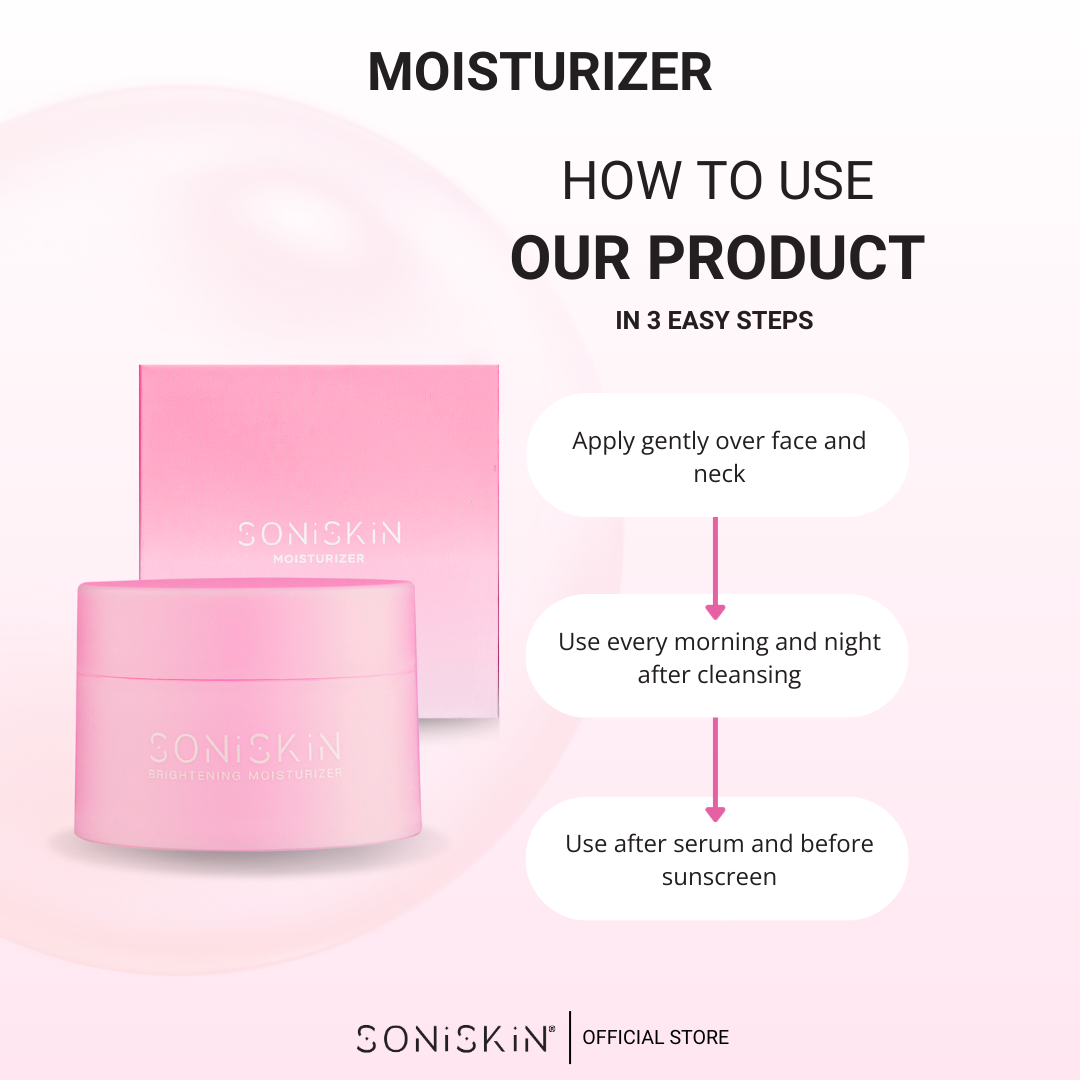 SONiSKiN BRIGHTENING MOISTURIZER - Image 3