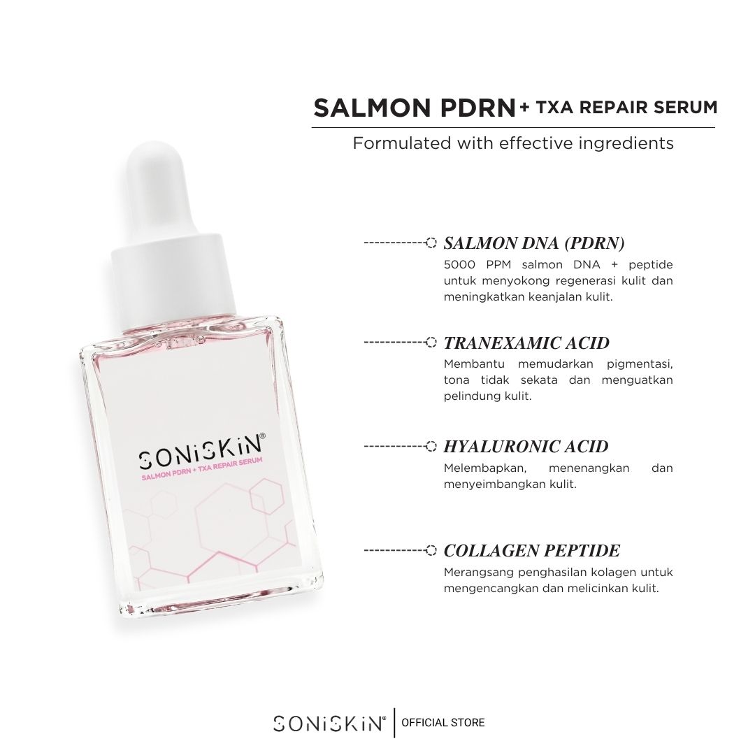 SONiSKiN SALMON PDRN + TXA REPAIR SERUM - Image 2