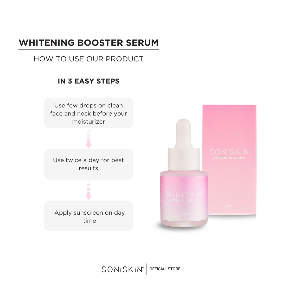 SONiSKiN WHITENING BOOSTER SERUM - Image 3