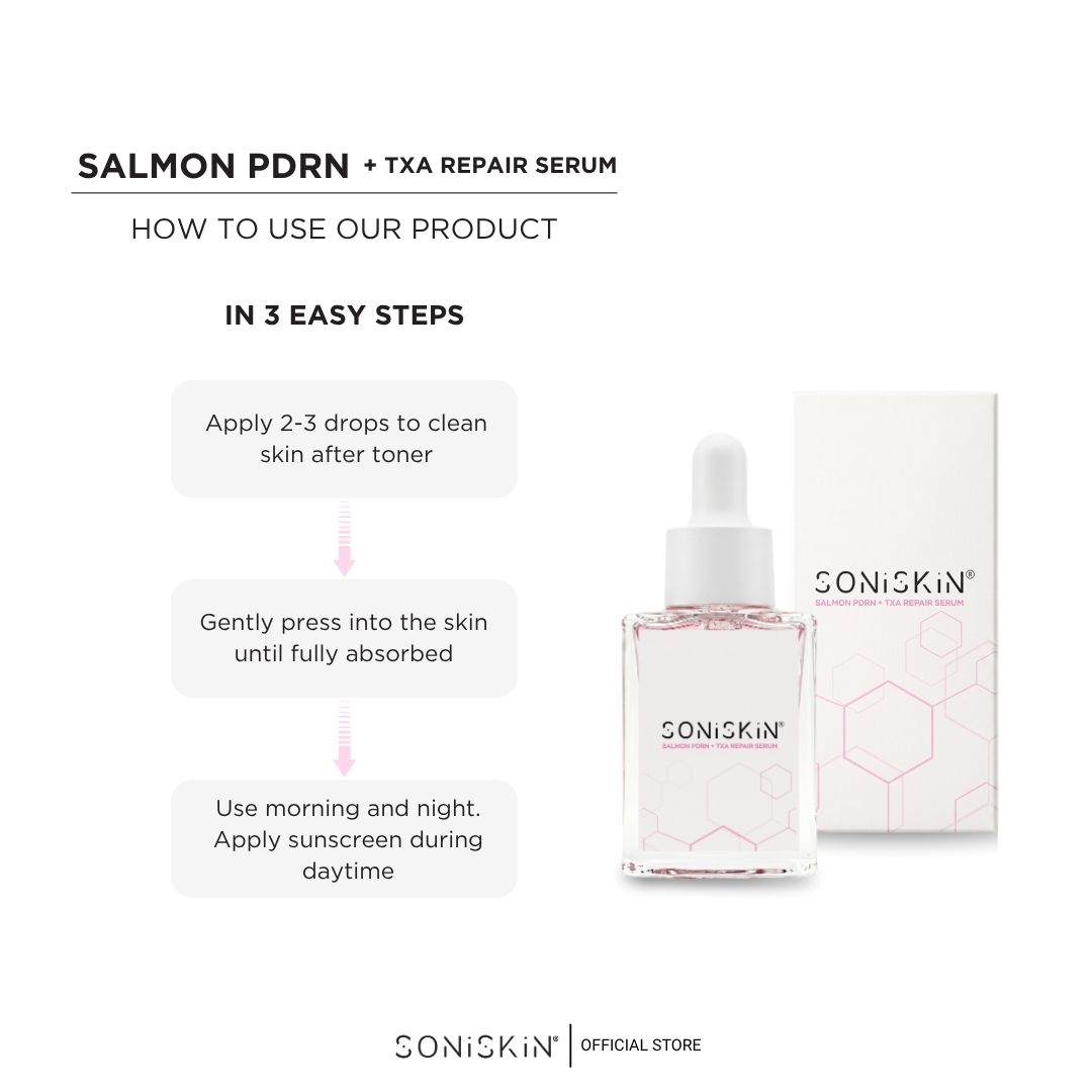 SONiSKiN SALMON PDRN + TXA REPAIR SERUM - Image 3